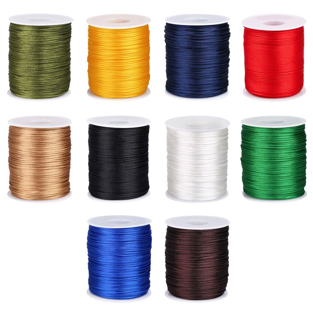 Новый атласный шнур 1,5 мм, 10 – обзор и цена Ribbon Wired Satin