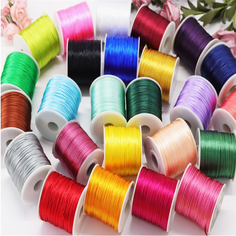 Радужный плетёный шнур для мак – обзор и цена Ribbon Wired Satin