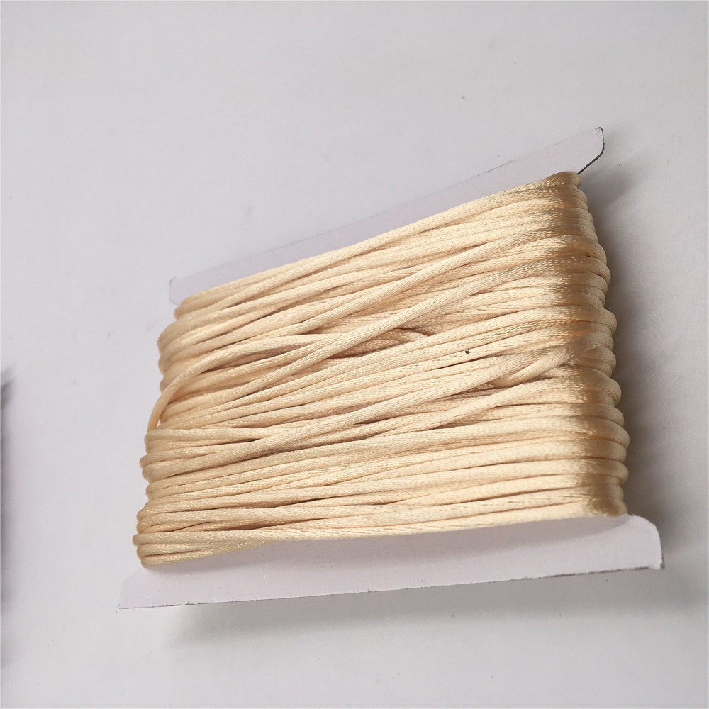 Шнур атласный цвета хаки 2 мм, – обзор и цена Ribbon Wired Satin