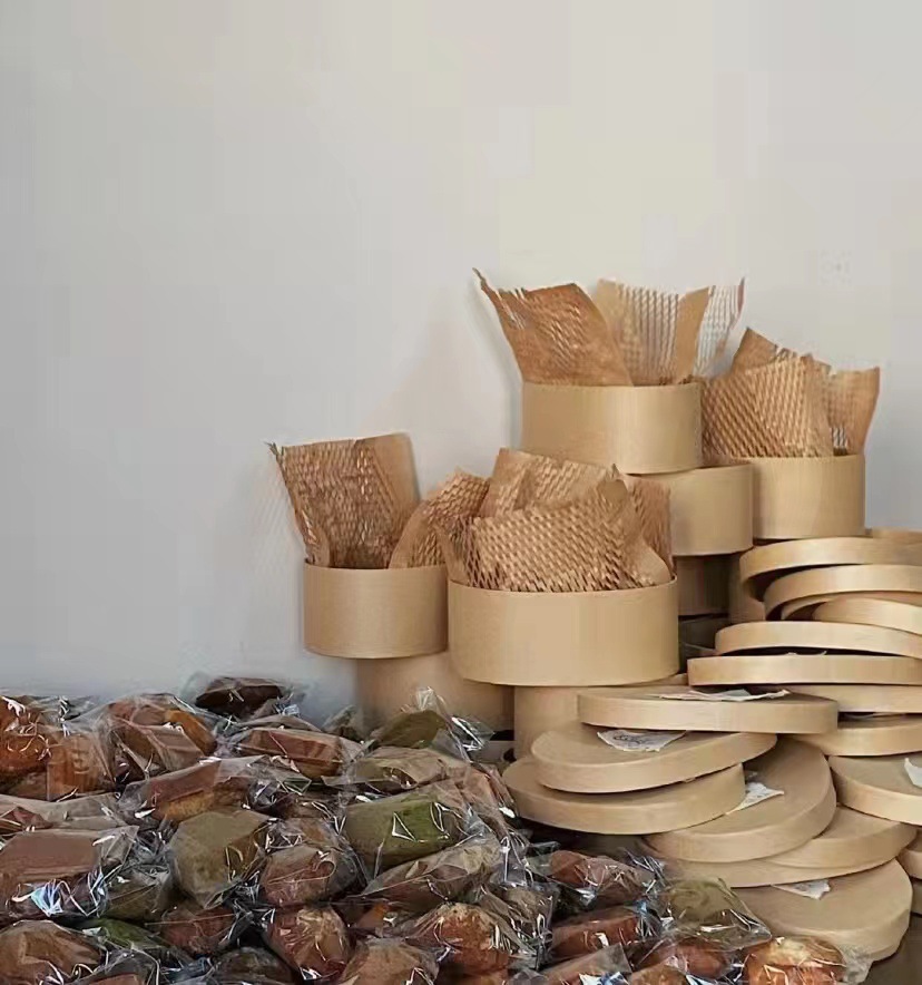 Бумага Kraft Honeycomb – Эколо – обзор и цена Flower Wrap Kraft