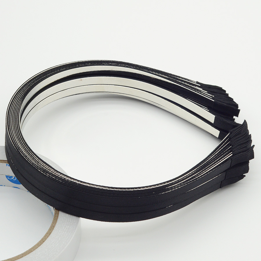 10 шт., 5 мм, черная атласная  – обзор и цена Ribbon Wired Satin